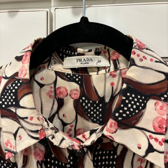 Prada 2001 Naked Lady Print Top - As seen on Carrie Bradshaw - Picture 3 of 8